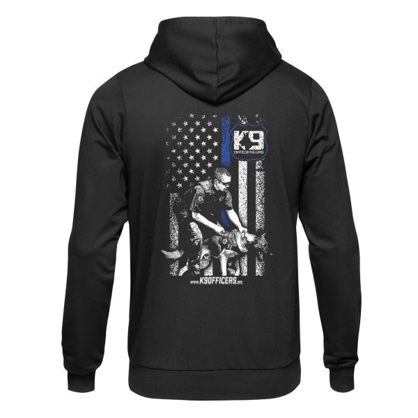 Blue Line Flag Hoodie