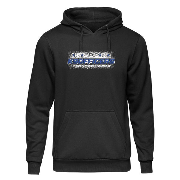 Blue Line Flag Hoodie - Image 2